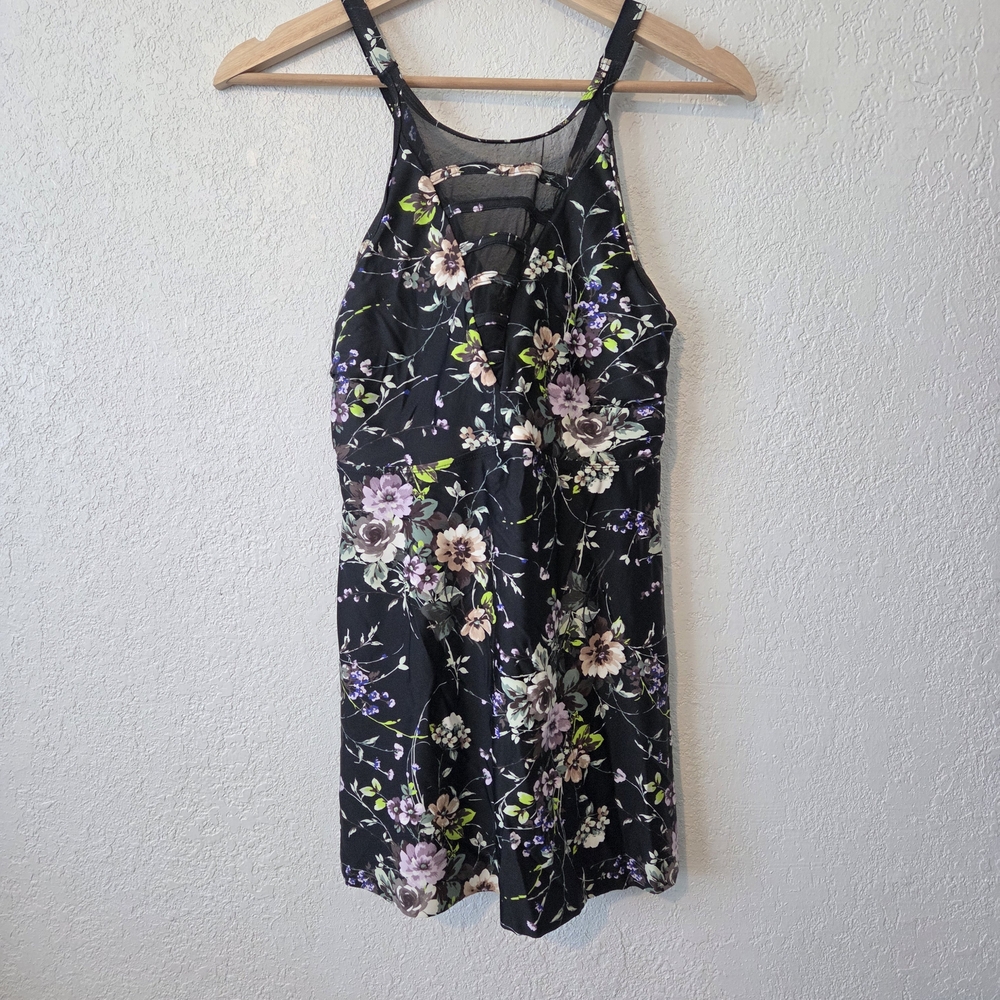 Torrid Black and White Floral Dress